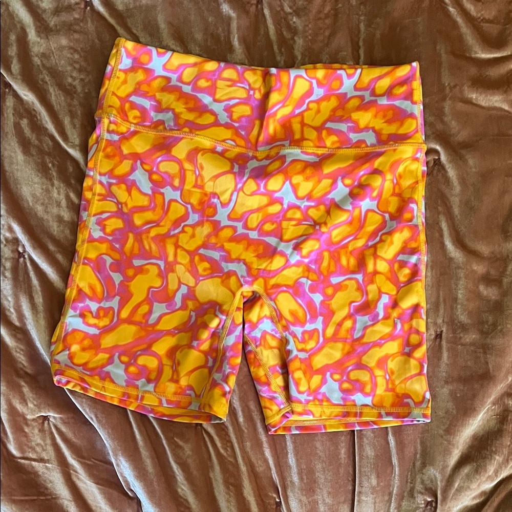 Fabletics Vibrant Orange and Pink Activewear